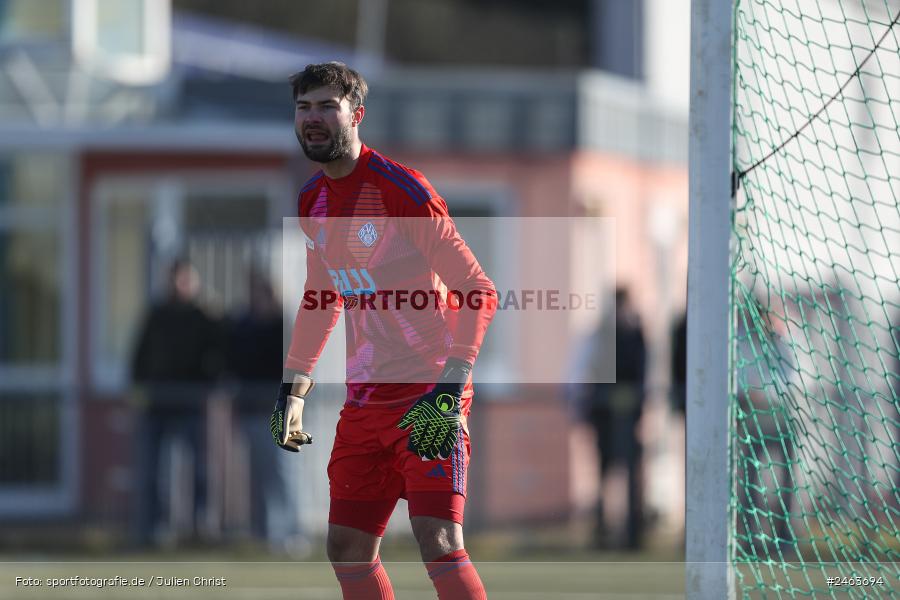 sport, action, Sportgelände, SVA, SV Viktoria Aschaffenburg, Regionalliga Bayern, Landesfreundschaftsspiele, Hessenliga, Fussball, FCB, FC Bayern Alzenau, BFV, Alzenau, 02.02.2025 - Bild-ID: 2463694