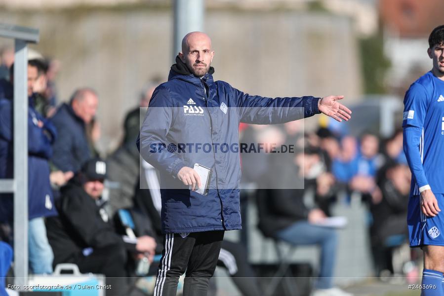 sport, action, Sportgelände, SVA, SV Viktoria Aschaffenburg, Regionalliga Bayern, Landesfreundschaftsspiele, Hessenliga, Fussball, FCB, FC Bayern Alzenau, BFV, Alzenau, 02.02.2025 - Bild-ID: 2463696