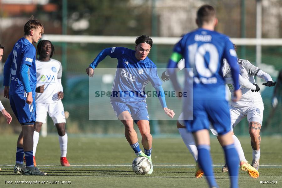 sport, action, Sportgelände, SVA, SV Viktoria Aschaffenburg, Regionalliga Bayern, Landesfreundschaftsspiele, Hessenliga, Fussball, FCB, FC Bayern Alzenau, BFV, Alzenau, 02.02.2025 - Bild-ID: 2463701