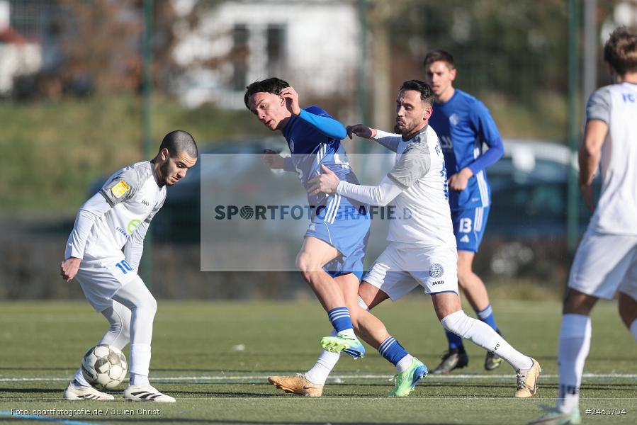 sport, action, Sportgelände, SVA, SV Viktoria Aschaffenburg, Regionalliga Bayern, Landesfreundschaftsspiele, Hessenliga, Fussball, FCB, FC Bayern Alzenau, BFV, Alzenau, 02.02.2025 - Bild-ID: 2463704