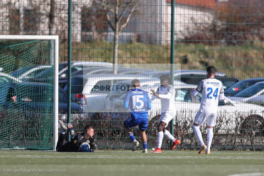 sport, action, Sportgelände, SVA, SV Viktoria Aschaffenburg, Regionalliga Bayern, Landesfreundschaftsspiele, Hessenliga, Fussball, FCB, FC Bayern Alzenau, BFV, Alzenau, 02.02.2025 - Bild-ID: 2463708