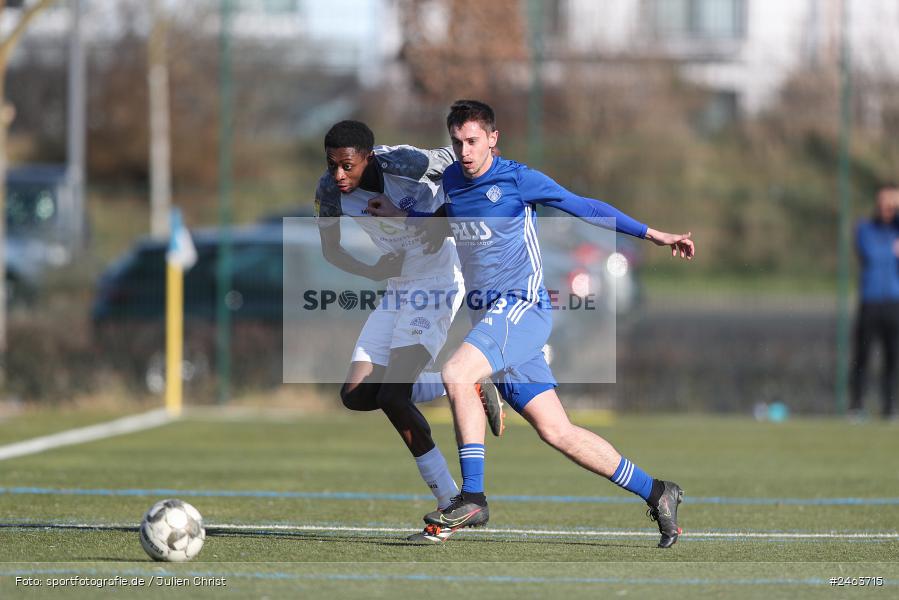 sport, action, Sportgelände, SVA, SV Viktoria Aschaffenburg, Regionalliga Bayern, Landesfreundschaftsspiele, Hessenliga, Fussball, FCB, FC Bayern Alzenau, BFV, Alzenau, 02.02.2025 - Bild-ID: 2463715