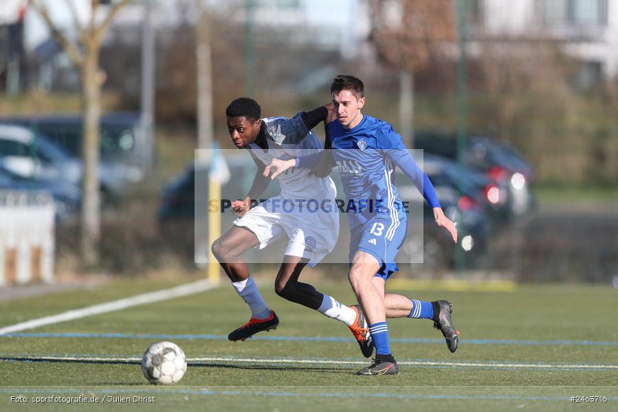 sport, action, Sportgelände, SVA, SV Viktoria Aschaffenburg, Regionalliga Bayern, Landesfreundschaftsspiele, Hessenliga, Fussball, FCB, FC Bayern Alzenau, BFV, Alzenau, 02.02.2025 - Bild-ID: 2463716