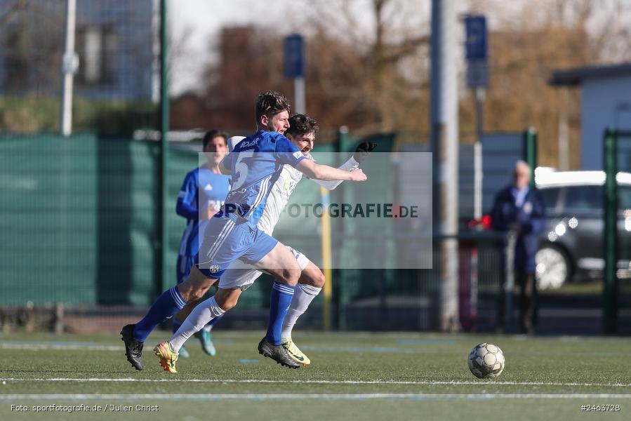 sport, action, Sportgelände, SVA, SV Viktoria Aschaffenburg, Regionalliga Bayern, Landesfreundschaftsspiele, Hessenliga, Fussball, FCB, FC Bayern Alzenau, BFV, Alzenau, 02.02.2025 - Bild-ID: 2463728