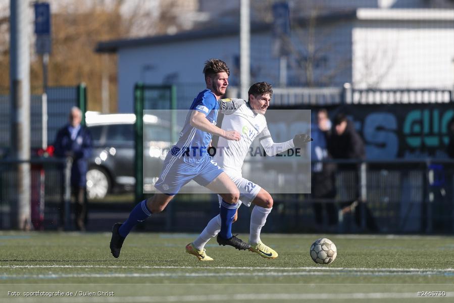 sport, action, Sportgelände, SVA, SV Viktoria Aschaffenburg, Regionalliga Bayern, Landesfreundschaftsspiele, Hessenliga, Fussball, FCB, FC Bayern Alzenau, BFV, Alzenau, 02.02.2025 - Bild-ID: 2463730