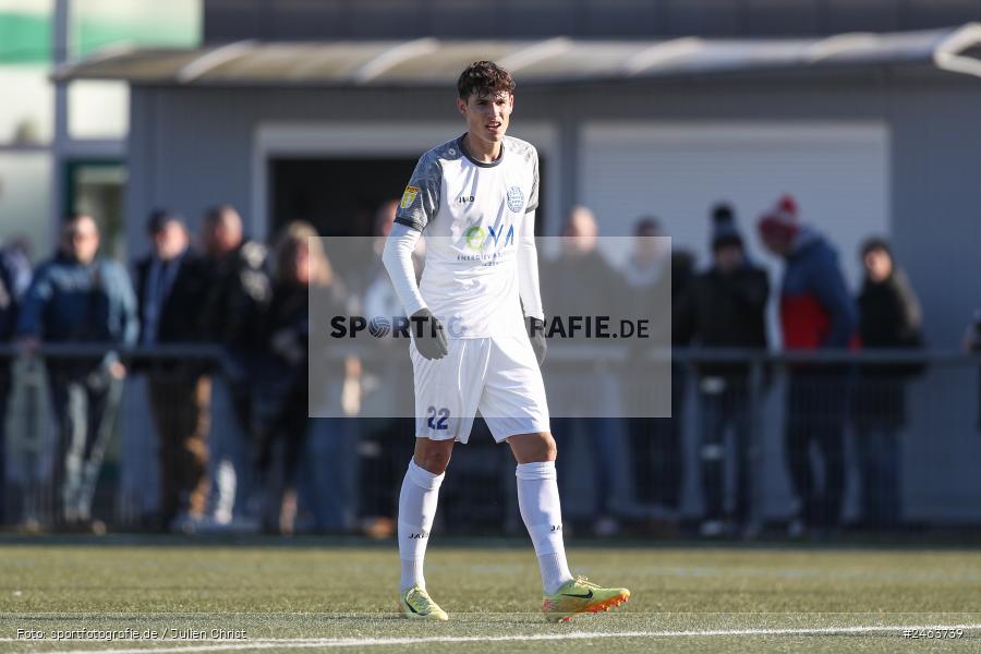 sport, action, Sportgelände, SVA, SV Viktoria Aschaffenburg, Regionalliga Bayern, Landesfreundschaftsspiele, Hessenliga, Fussball, FCB, FC Bayern Alzenau, BFV, Alzenau, 02.02.2025 - Bild-ID: 2463739