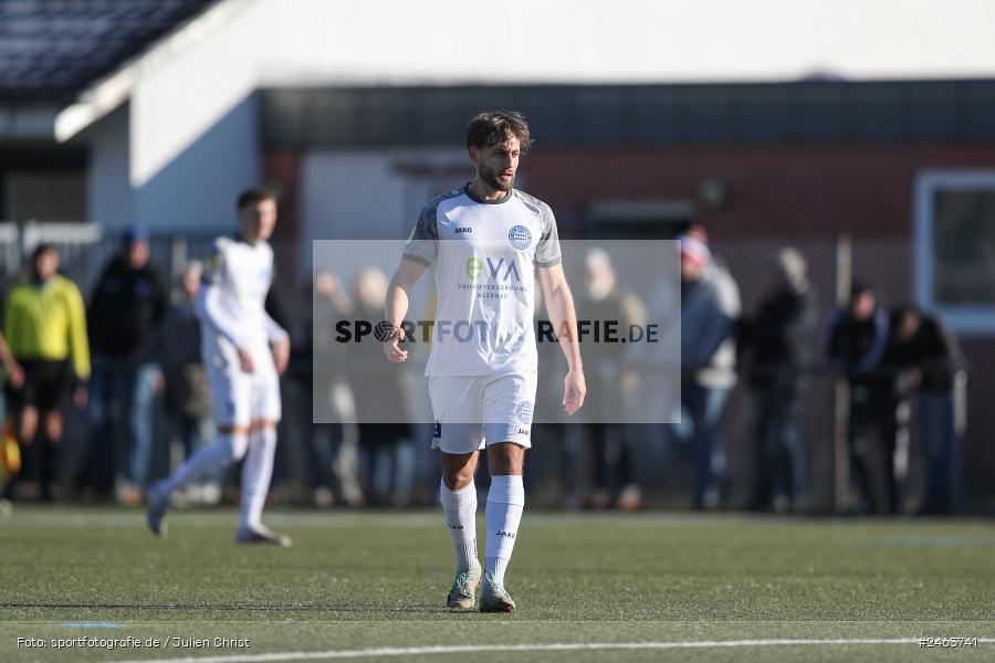 sport, action, Sportgelände, SVA, SV Viktoria Aschaffenburg, Regionalliga Bayern, Landesfreundschaftsspiele, Hessenliga, Fussball, FCB, FC Bayern Alzenau, BFV, Alzenau, 02.02.2025 - Bild-ID: 2463741