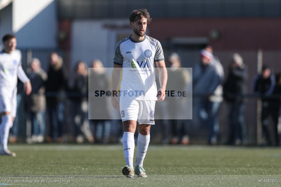 sport, action, Sportgelände, SVA, SV Viktoria Aschaffenburg, Regionalliga Bayern, Landesfreundschaftsspiele, Hessenliga, Fussball, FCB, FC Bayern Alzenau, BFV, Alzenau, 02.02.2025 - Bild-ID: 2463742