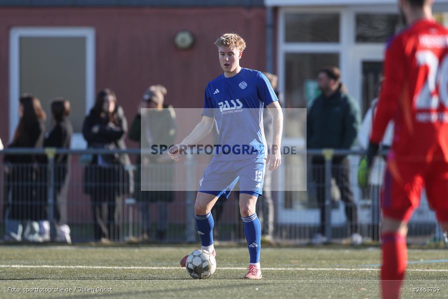 sport, action, Sportgelände, SVA, SV Viktoria Aschaffenburg, Regionalliga Bayern, Landesfreundschaftsspiele, Hessenliga, Fussball, FCB, FC Bayern Alzenau, BFV, Alzenau, 02.02.2025 - Bild-ID: 2463759