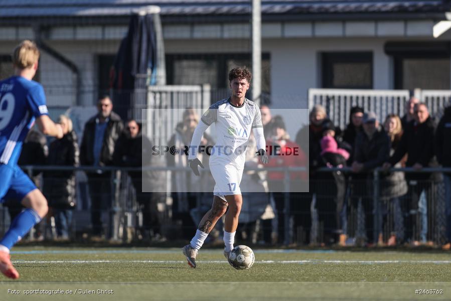 sport, action, Sportgelände, SVA, SV Viktoria Aschaffenburg, Regionalliga Bayern, Landesfreundschaftsspiele, Hessenliga, Fussball, FCB, FC Bayern Alzenau, BFV, Alzenau, 02.02.2025 - Bild-ID: 2463762