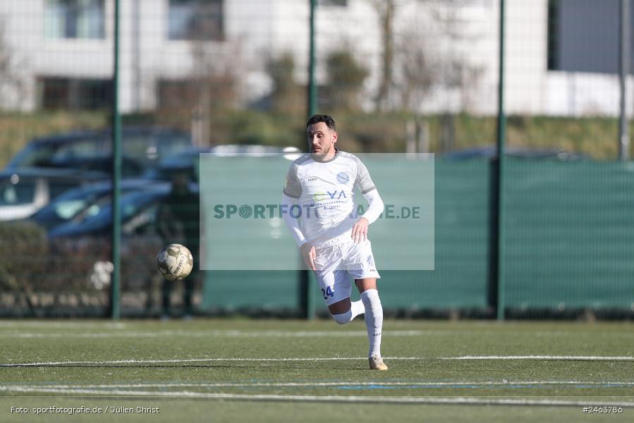 sport, action, Sportgelände, SVA, SV Viktoria Aschaffenburg, Regionalliga Bayern, Landesfreundschaftsspiele, Hessenliga, Fussball, FCB, FC Bayern Alzenau, BFV, Alzenau, 02.02.2025 - Bild-ID: 2463786