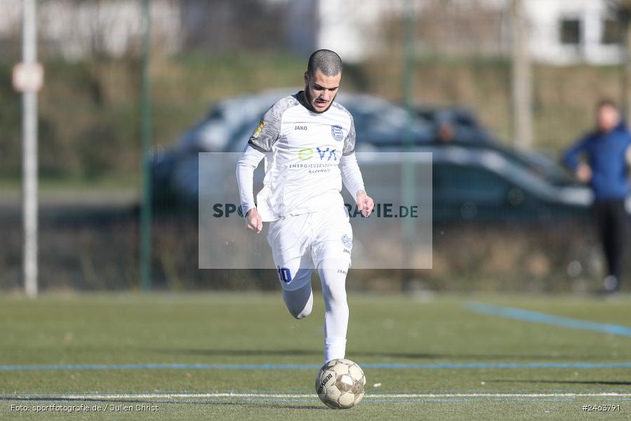 sport, action, Sportgelände, SVA, SV Viktoria Aschaffenburg, Regionalliga Bayern, Landesfreundschaftsspiele, Hessenliga, Fussball, FCB, FC Bayern Alzenau, BFV, Alzenau, 02.02.2025 - Bild-ID: 2463791