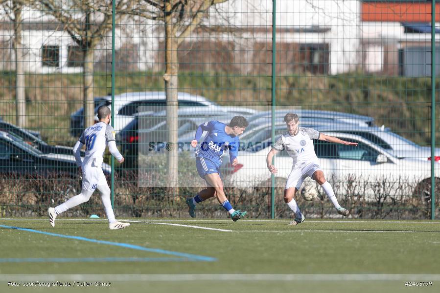 sport, action, Sportgelände, SVA, SV Viktoria Aschaffenburg, Regionalliga Bayern, Landesfreundschaftsspiele, Hessenliga, Fussball, FCB, FC Bayern Alzenau, BFV, Alzenau, 02.02.2025 - Bild-ID: 2463799