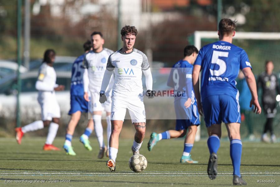 sport, action, Sportgelände, SVA, SV Viktoria Aschaffenburg, Regionalliga Bayern, Landesfreundschaftsspiele, Hessenliga, Fussball, FCB, FC Bayern Alzenau, BFV, Alzenau, 02.02.2025 - Bild-ID: 2463800