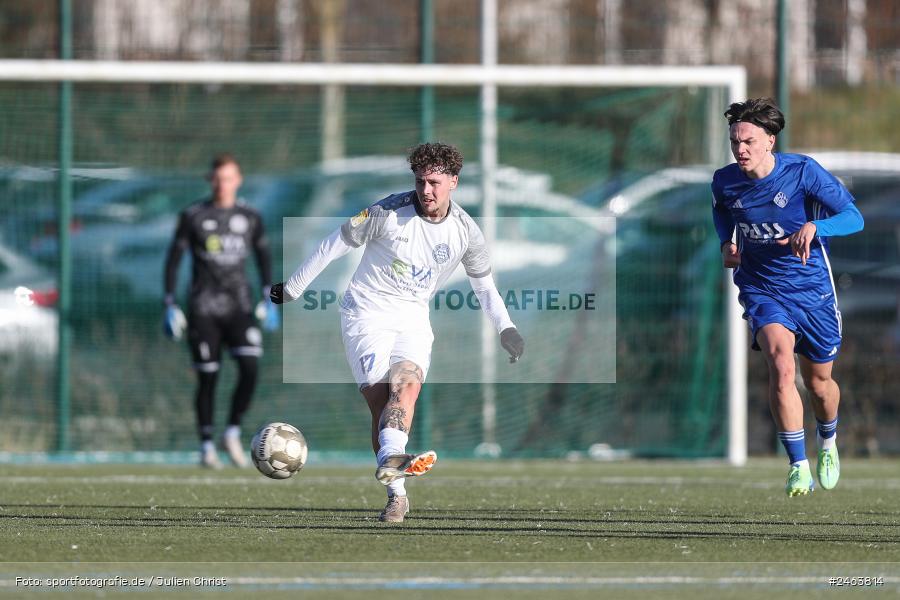 sport, action, Sportgelände, SVA, SV Viktoria Aschaffenburg, Regionalliga Bayern, Landesfreundschaftsspiele, Hessenliga, Fussball, FCB, FC Bayern Alzenau, BFV, Alzenau, 02.02.2025 - Bild-ID: 2463814