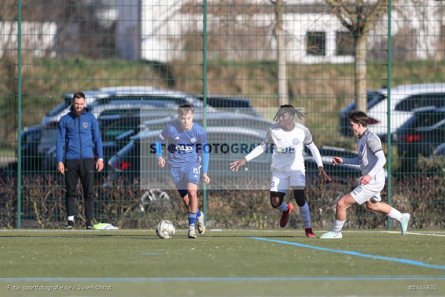 sport, action, Sportgelände, SVA, SV Viktoria Aschaffenburg, Regionalliga Bayern, Landesfreundschaftsspiele, Hessenliga, Fussball, FCB, FC Bayern Alzenau, BFV, Alzenau, 02.02.2025 - Bild-ID: 2463835