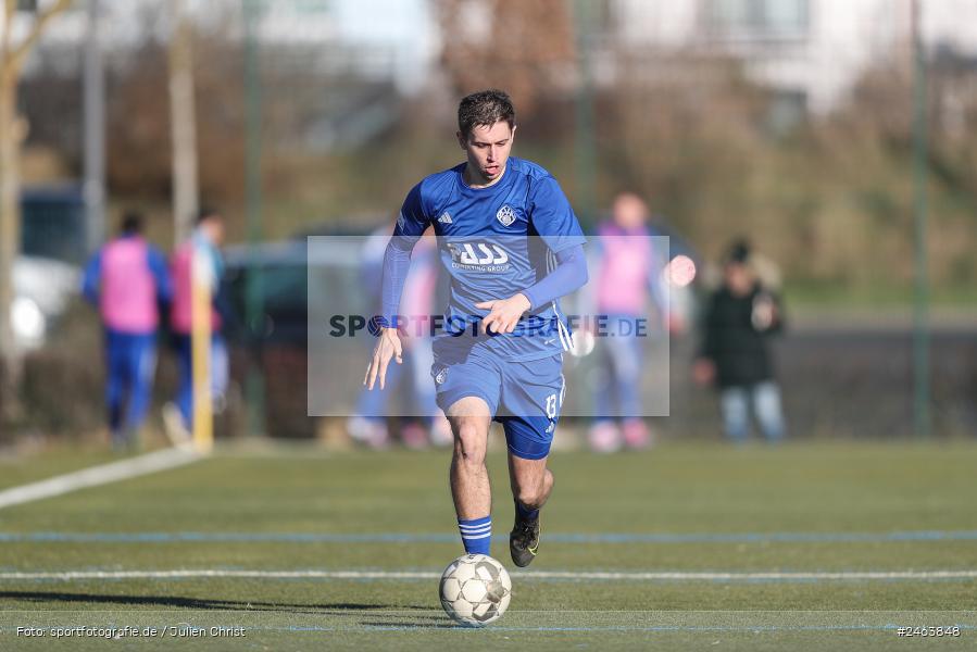 sport, action, Sportgelände, SVA, SV Viktoria Aschaffenburg, Regionalliga Bayern, Landesfreundschaftsspiele, Hessenliga, Fussball, FCB, FC Bayern Alzenau, BFV, Alzenau, 02.02.2025 - Bild-ID: 2463848