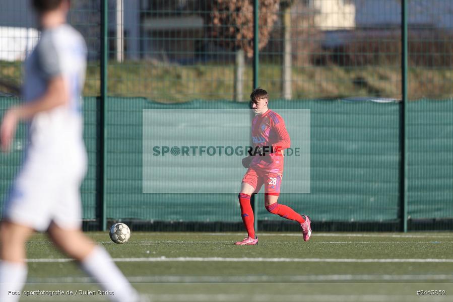 sport, action, Sportgelände, SVA, SV Viktoria Aschaffenburg, Regionalliga Bayern, Landesfreundschaftsspiele, Hessenliga, Fussball, FCB, FC Bayern Alzenau, BFV, Alzenau, 02.02.2025 - Bild-ID: 2463852