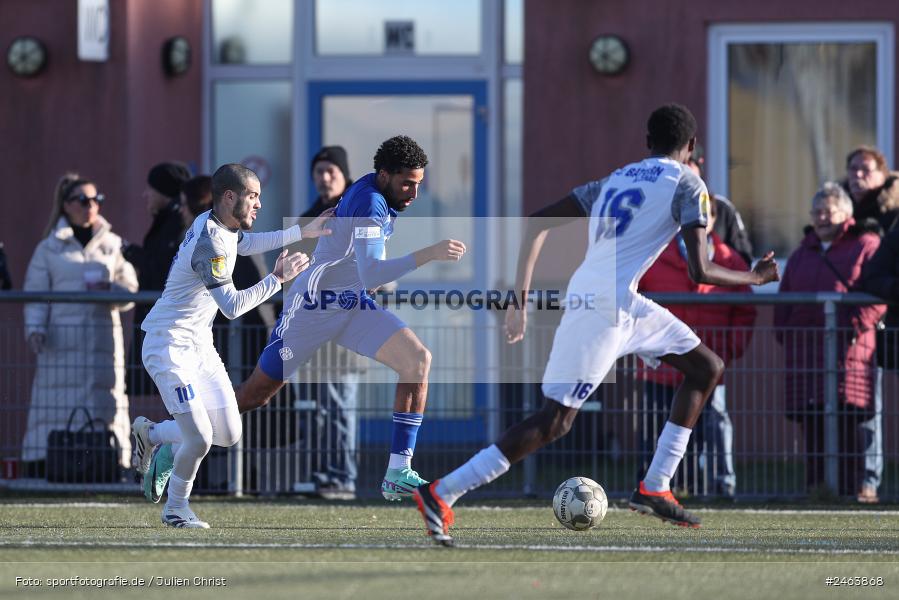 sport, action, Sportgelände, SVA, SV Viktoria Aschaffenburg, Regionalliga Bayern, Landesfreundschaftsspiele, Hessenliga, Fussball, FCB, FC Bayern Alzenau, BFV, Alzenau, 02.02.2025 - Bild-ID: 2463868