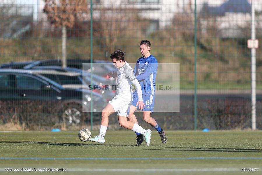 sport, action, Sportgelände, SVA, SV Viktoria Aschaffenburg, Regionalliga Bayern, Landesfreundschaftsspiele, Hessenliga, Fussball, FCB, FC Bayern Alzenau, BFV, Alzenau, 02.02.2025 - Bild-ID: 2463871