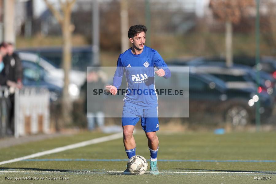 sport, action, Sportgelände, SVA, SV Viktoria Aschaffenburg, Regionalliga Bayern, Landesfreundschaftsspiele, Hessenliga, Fussball, FCB, FC Bayern Alzenau, BFV, Alzenau, 02.02.2025 - Bild-ID: 2463875