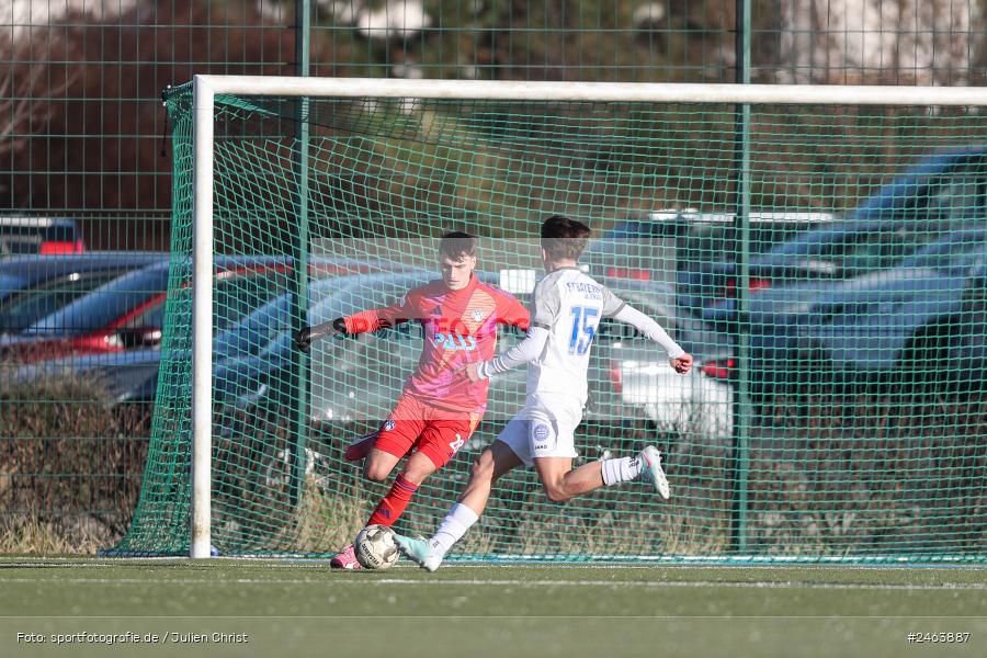 sport, action, Sportgelände, SVA, SV Viktoria Aschaffenburg, Regionalliga Bayern, Landesfreundschaftsspiele, Hessenliga, Fussball, FCB, FC Bayern Alzenau, BFV, Alzenau, 02.02.2025 - Bild-ID: 2463887