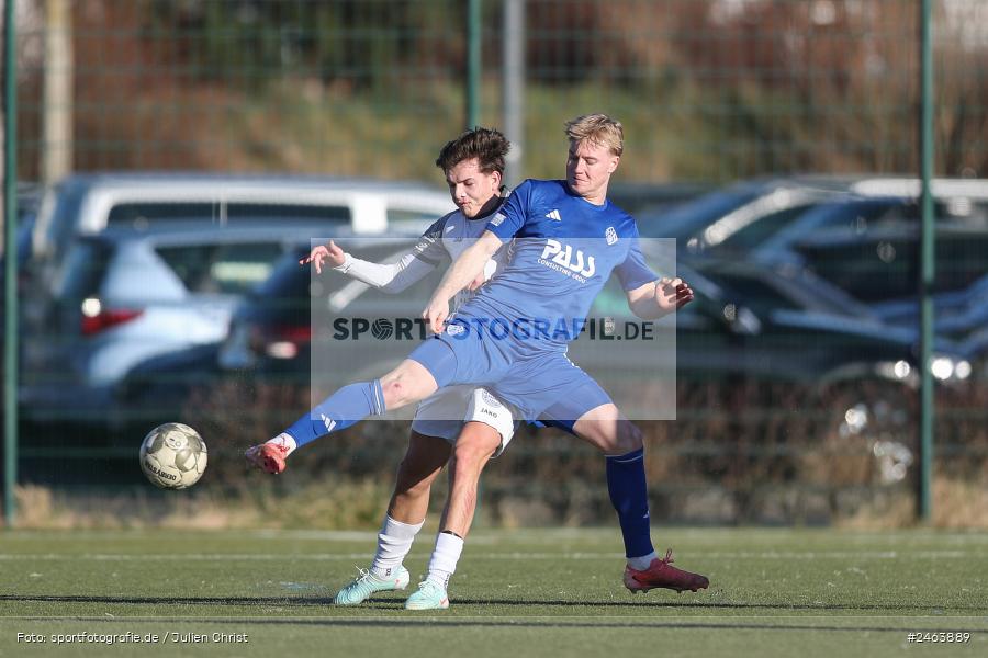 sport, action, Sportgelände, SVA, SV Viktoria Aschaffenburg, Regionalliga Bayern, Landesfreundschaftsspiele, Hessenliga, Fussball, FCB, FC Bayern Alzenau, BFV, Alzenau, 02.02.2025 - Bild-ID: 2463889