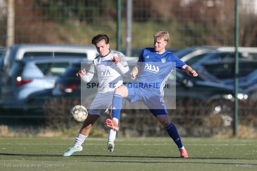 sport, action, Sportgelände, SVA, SV Viktoria Aschaffenburg, Regionalliga Bayern, Landesfreundschaftsspiele, Hessenliga, Fussball, FCB, FC Bayern Alzenau, BFV, Alzenau, 02.02.2025 - Bild-ID: 2463890