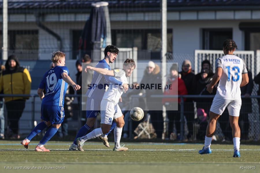 sport, action, Sportgelände, SVA, SV Viktoria Aschaffenburg, Regionalliga Bayern, Landesfreundschaftsspiele, Hessenliga, Fussball, FCB, FC Bayern Alzenau, BFV, Alzenau, 02.02.2025 - Bild-ID: 2463915