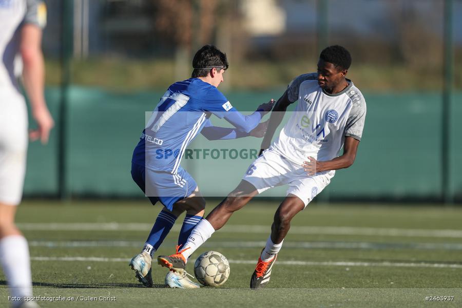 sport, action, Sportgelände, SVA, SV Viktoria Aschaffenburg, Regionalliga Bayern, Landesfreundschaftsspiele, Hessenliga, Fussball, FCB, FC Bayern Alzenau, BFV, Alzenau, 02.02.2025 - Bild-ID: 2463937