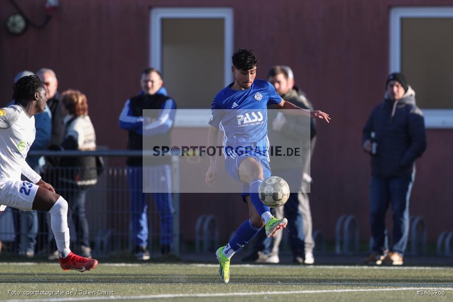 sport, action, Sportgelände, SVA, SV Viktoria Aschaffenburg, Regionalliga Bayern, Landesfreundschaftsspiele, Hessenliga, Fussball, FCB, FC Bayern Alzenau, BFV, Alzenau, 02.02.2025 - Bild-ID: 2463966