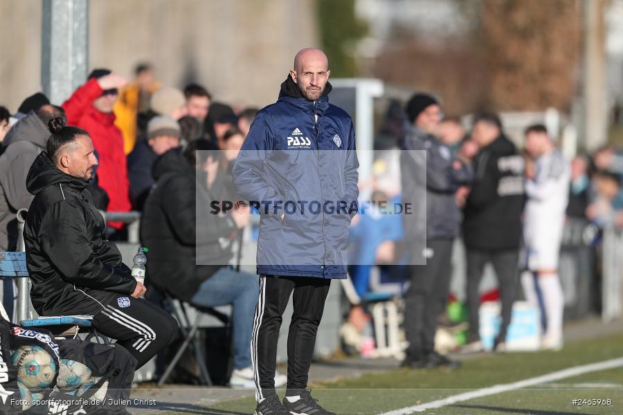 sport, action, Sportgelände, SVA, SV Viktoria Aschaffenburg, Regionalliga Bayern, Landesfreundschaftsspiele, Hessenliga, Fussball, FCB, FC Bayern Alzenau, BFV, Alzenau, 02.02.2025 - Bild-ID: 2463968