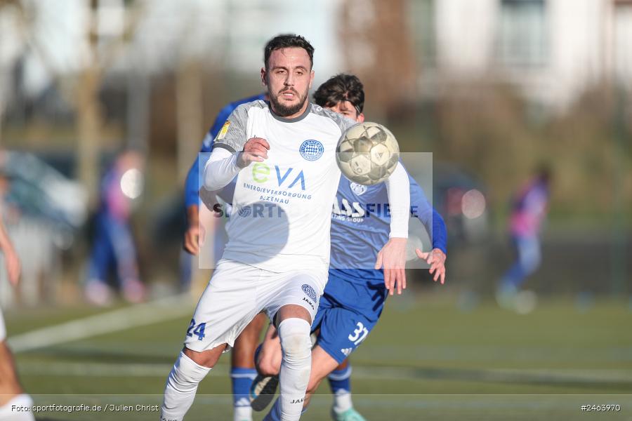 sport, action, Sportgelände, SVA, SV Viktoria Aschaffenburg, Regionalliga Bayern, Landesfreundschaftsspiele, Hessenliga, Fussball, FCB, FC Bayern Alzenau, BFV, Alzenau, 02.02.2025 - Bild-ID: 2463970