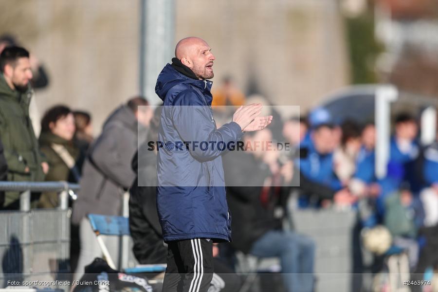 sport, action, Sportgelände, SVA, SV Viktoria Aschaffenburg, Regionalliga Bayern, Landesfreundschaftsspiele, Hessenliga, Fussball, FCB, FC Bayern Alzenau, BFV, Alzenau, 02.02.2025 - Bild-ID: 2463974