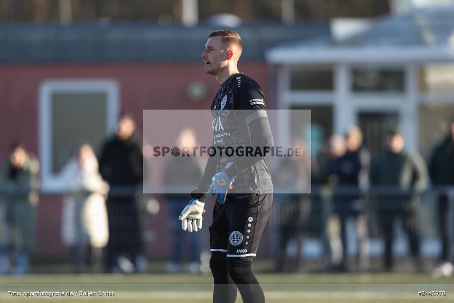 sport, action, Sportgelände, SVA, SV Viktoria Aschaffenburg, Regionalliga Bayern, Landesfreundschaftsspiele, Hessenliga, Fussball, FCB, FC Bayern Alzenau, BFV, Alzenau, 02.02.2025 - Bild-ID: 2463978