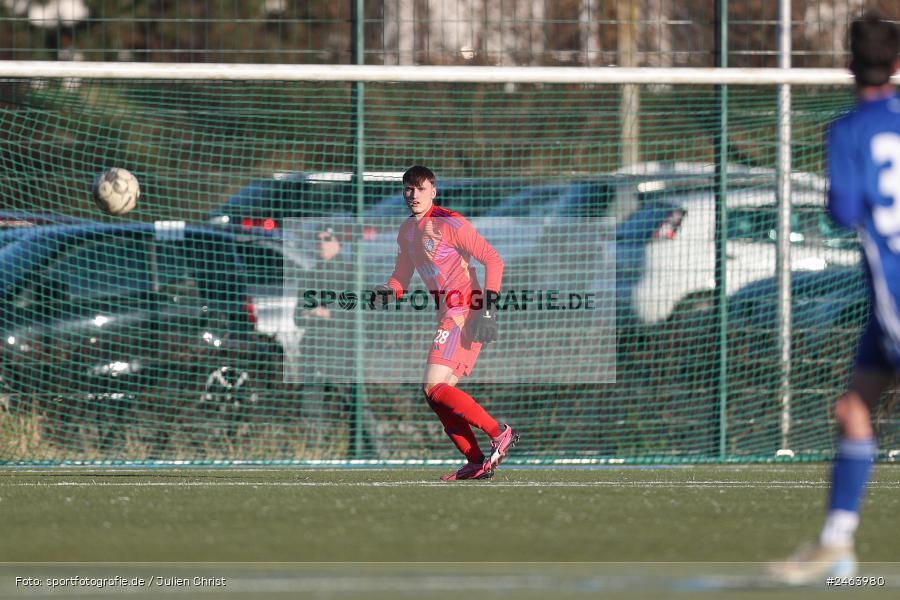 sport, action, Sportgelände, SVA, SV Viktoria Aschaffenburg, Regionalliga Bayern, Landesfreundschaftsspiele, Hessenliga, Fussball, FCB, FC Bayern Alzenau, BFV, Alzenau, 02.02.2025 - Bild-ID: 2463980