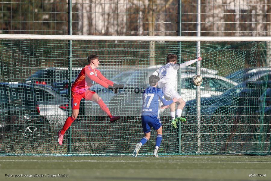 sport, action, Sportgelände, SVA, SV Viktoria Aschaffenburg, Regionalliga Bayern, Landesfreundschaftsspiele, Hessenliga, Fussball, FCB, FC Bayern Alzenau, BFV, Alzenau, 02.02.2025 - Bild-ID: 2463984