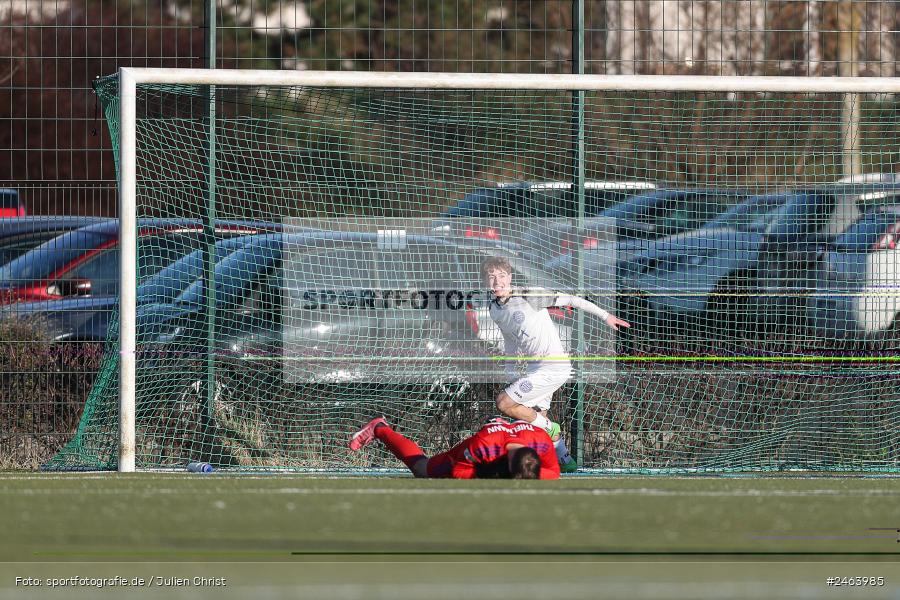 sport, action, Sportgelände, SVA, SV Viktoria Aschaffenburg, Regionalliga Bayern, Landesfreundschaftsspiele, Hessenliga, Fussball, FCB, FC Bayern Alzenau, BFV, Alzenau, 02.02.2025 - Bild-ID: 2463985