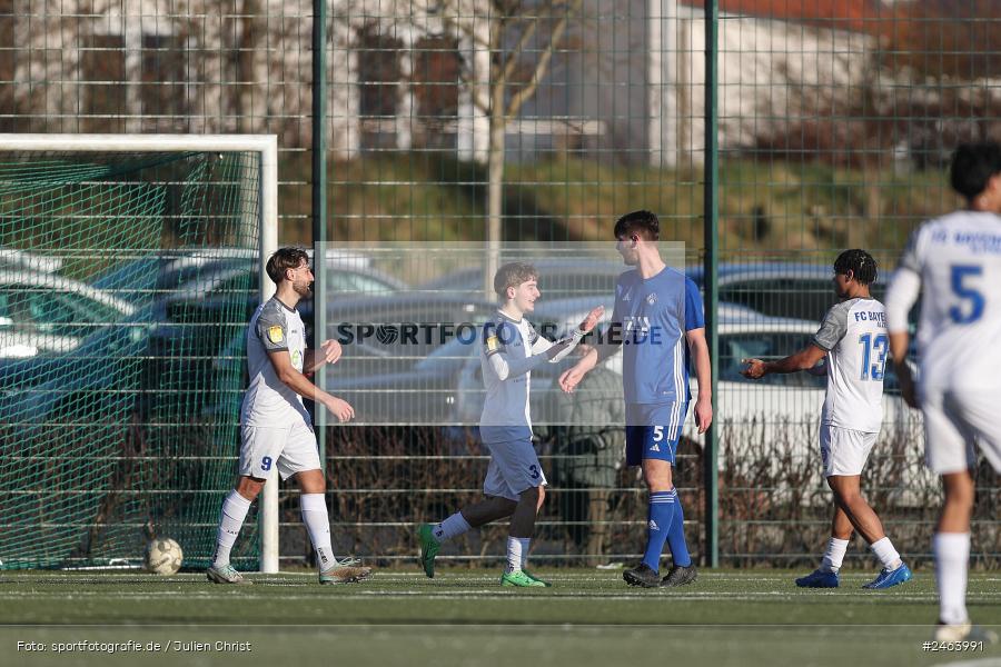 sport, action, Sportgelände, SVA, SV Viktoria Aschaffenburg, Regionalliga Bayern, Landesfreundschaftsspiele, Hessenliga, Fussball, FCB, FC Bayern Alzenau, BFV, Alzenau, 02.02.2025 - Bild-ID: 2463991