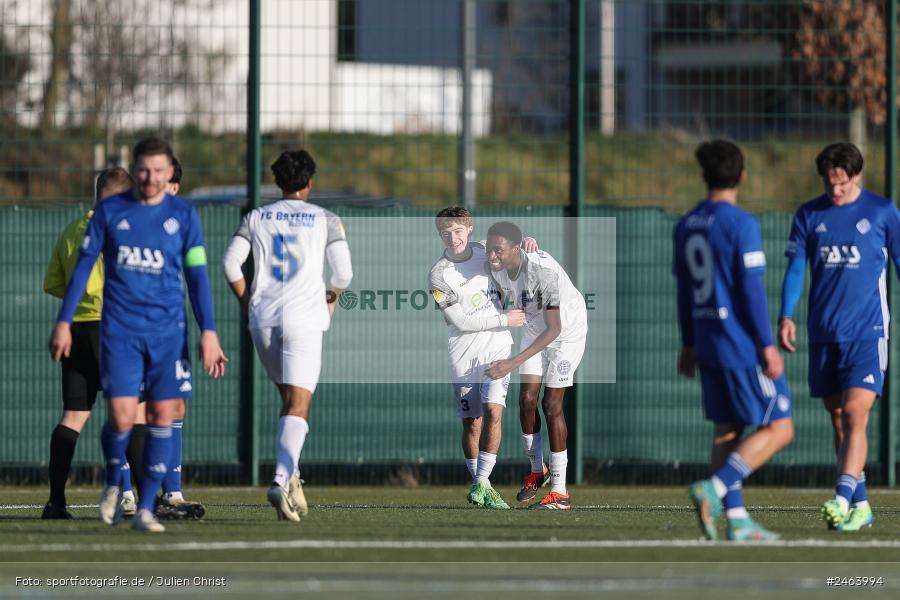 sport, action, Sportgelände, SVA, SV Viktoria Aschaffenburg, Regionalliga Bayern, Landesfreundschaftsspiele, Hessenliga, Fussball, FCB, FC Bayern Alzenau, BFV, Alzenau, 02.02.2025 - Bild-ID: 2463994