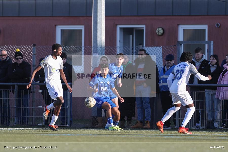 sport, action, Sportgelände, SVA, SV Viktoria Aschaffenburg, Regionalliga Bayern, Landesfreundschaftsspiele, Hessenliga, Fussball, FCB, FC Bayern Alzenau, BFV, Alzenau, 02.02.2025 - Bild-ID: 2464012