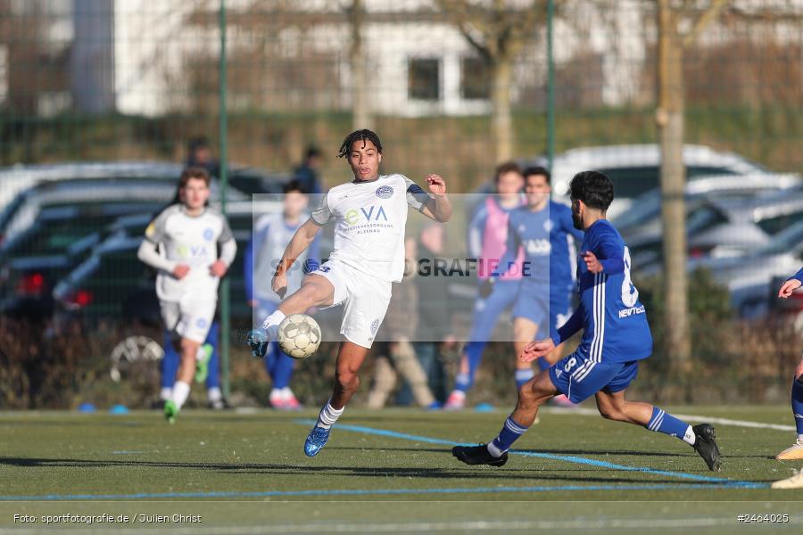 sport, action, Sportgelände, SVA, SV Viktoria Aschaffenburg, Regionalliga Bayern, Landesfreundschaftsspiele, Hessenliga, Fussball, FCB, FC Bayern Alzenau, BFV, Alzenau, 02.02.2025 - Bild-ID: 2464025