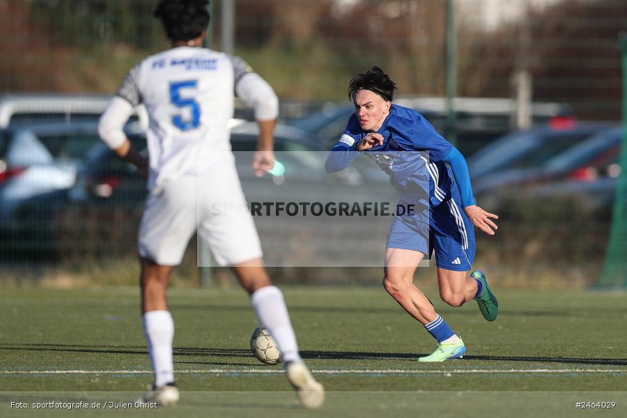 sport, action, Sportgelände, SVA, SV Viktoria Aschaffenburg, Regionalliga Bayern, Landesfreundschaftsspiele, Hessenliga, Fussball, FCB, FC Bayern Alzenau, BFV, Alzenau, 02.02.2025 - Bild-ID: 2464029