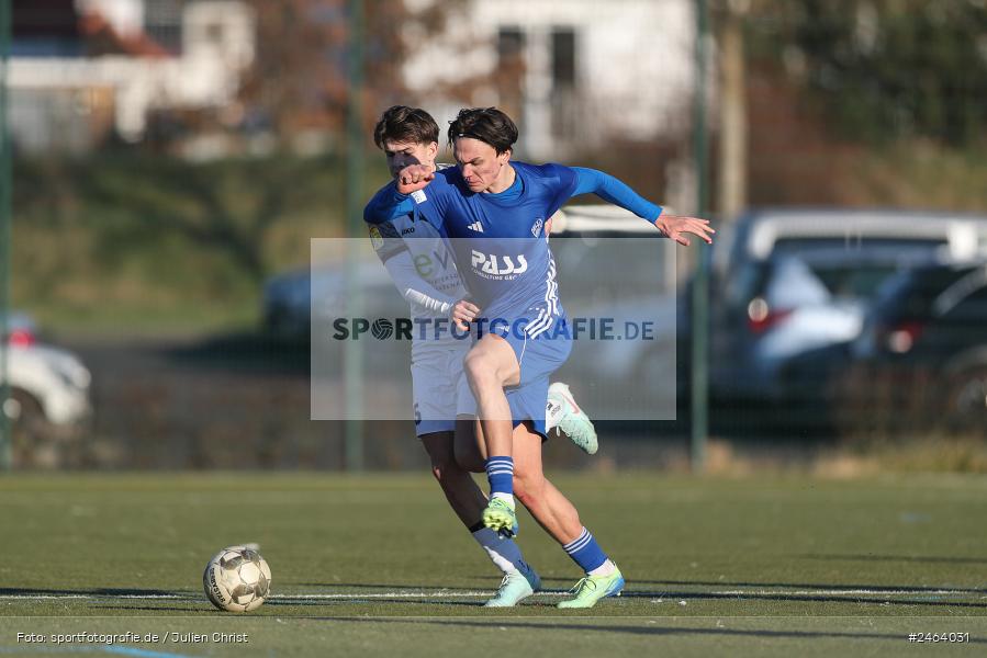 sport, action, Sportgelände, SVA, SV Viktoria Aschaffenburg, Regionalliga Bayern, Landesfreundschaftsspiele, Hessenliga, Fussball, FCB, FC Bayern Alzenau, BFV, Alzenau, 02.02.2025 - Bild-ID: 2464031