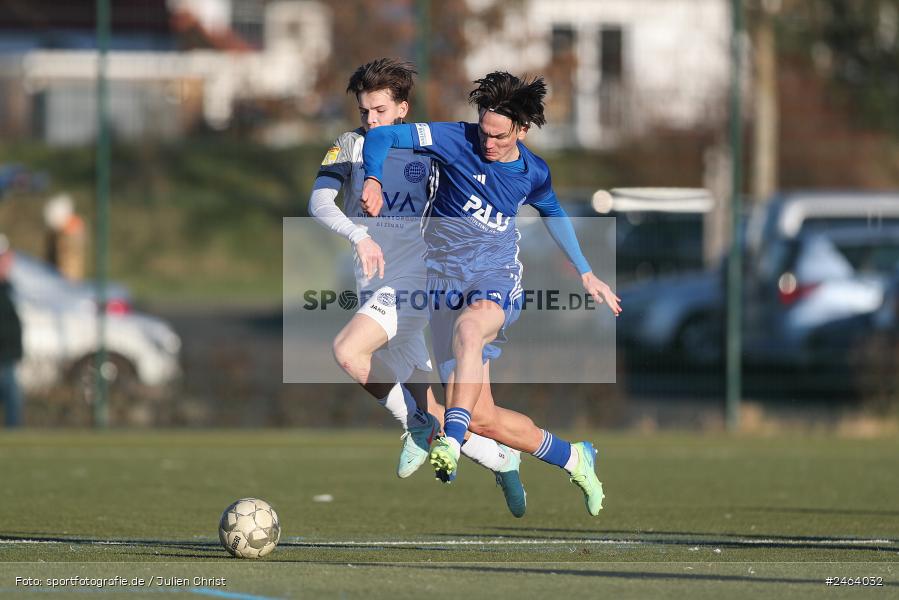 sport, action, Sportgelände, SVA, SV Viktoria Aschaffenburg, Regionalliga Bayern, Landesfreundschaftsspiele, Hessenliga, Fussball, FCB, FC Bayern Alzenau, BFV, Alzenau, 02.02.2025 - Bild-ID: 2464032
