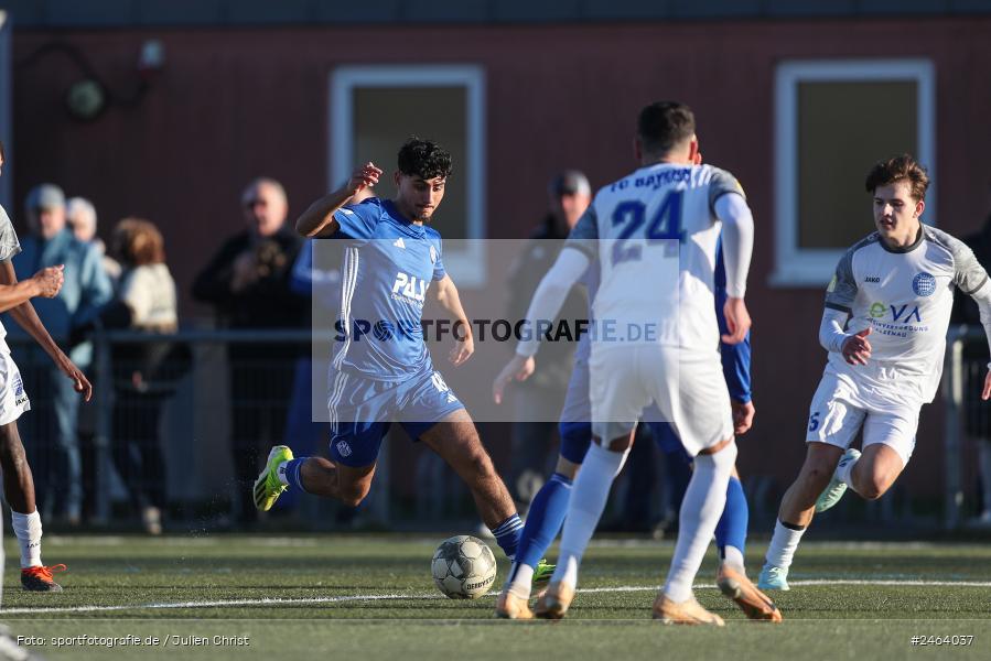 sport, action, Sportgelände, SVA, SV Viktoria Aschaffenburg, Regionalliga Bayern, Landesfreundschaftsspiele, Hessenliga, Fussball, FCB, FC Bayern Alzenau, BFV, Alzenau, 02.02.2025 - Bild-ID: 2464037