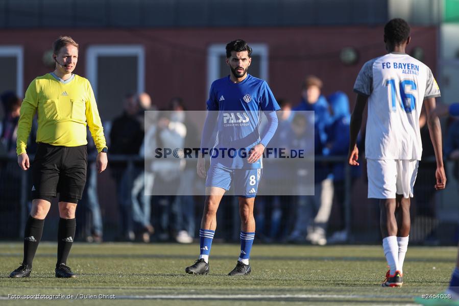 sport, action, Sportgelände, SVA, SV Viktoria Aschaffenburg, Regionalliga Bayern, Landesfreundschaftsspiele, Hessenliga, Fussball, FCB, FC Bayern Alzenau, BFV, Alzenau, 02.02.2025 - Bild-ID: 2464038