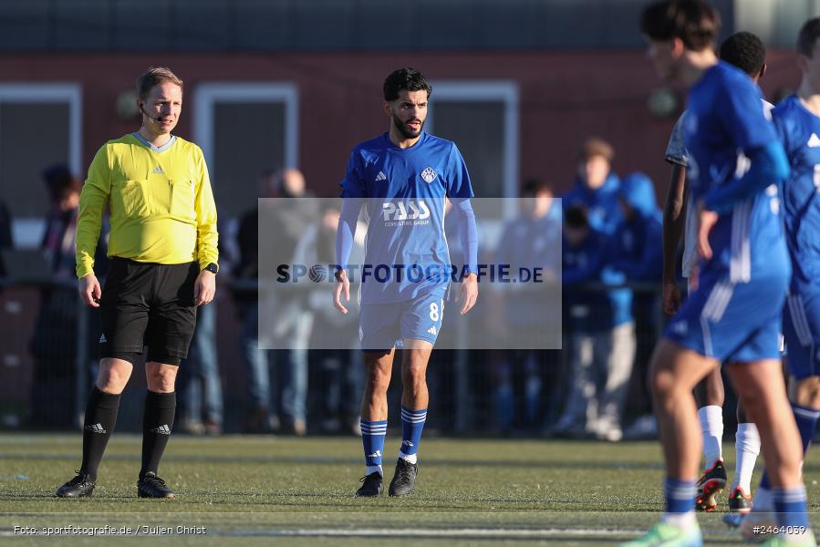 sport, action, Sportgelände, SVA, SV Viktoria Aschaffenburg, Regionalliga Bayern, Landesfreundschaftsspiele, Hessenliga, Fussball, FCB, FC Bayern Alzenau, BFV, Alzenau, 02.02.2025 - Bild-ID: 2464039