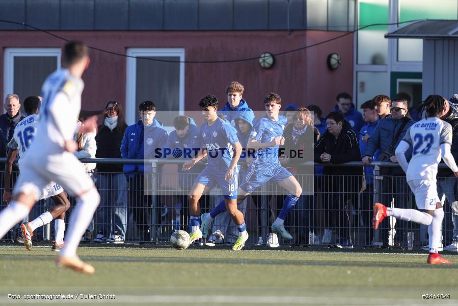 sport, action, Sportgelände, SVA, SV Viktoria Aschaffenburg, Regionalliga Bayern, Landesfreundschaftsspiele, Hessenliga, Fussball, FCB, FC Bayern Alzenau, BFV, Alzenau, 02.02.2025 - Bild-ID: 2464041