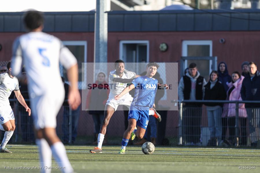 sport, action, Sportgelände, SVA, SV Viktoria Aschaffenburg, Regionalliga Bayern, Landesfreundschaftsspiele, Hessenliga, Fussball, FCB, FC Bayern Alzenau, BFV, Alzenau, 02.02.2025 - Bild-ID: 2464044